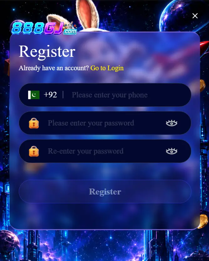 888gj game registers