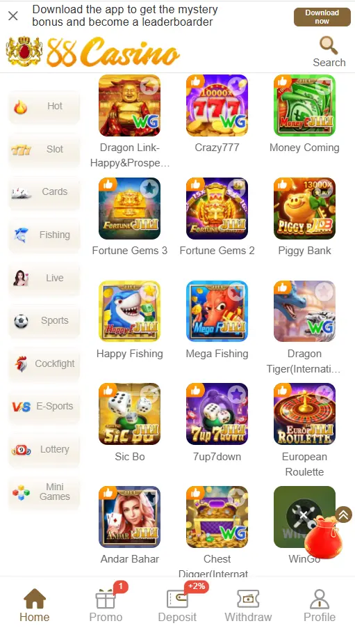 88 casino game 