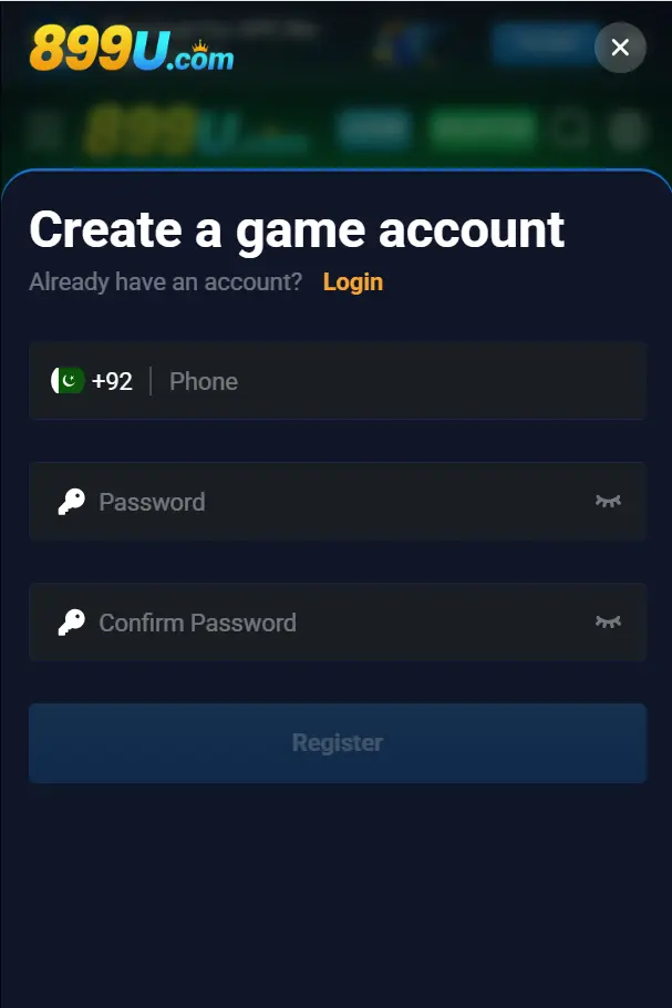 899u game register