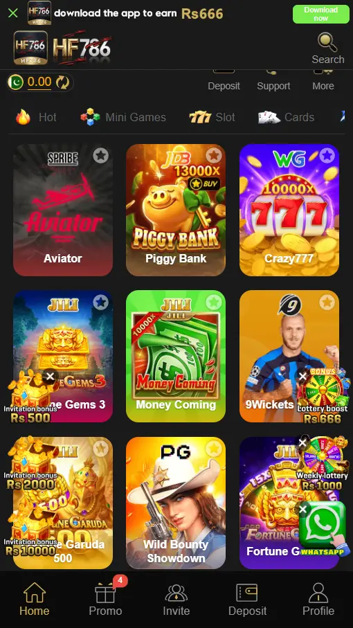 HF786 Game features image